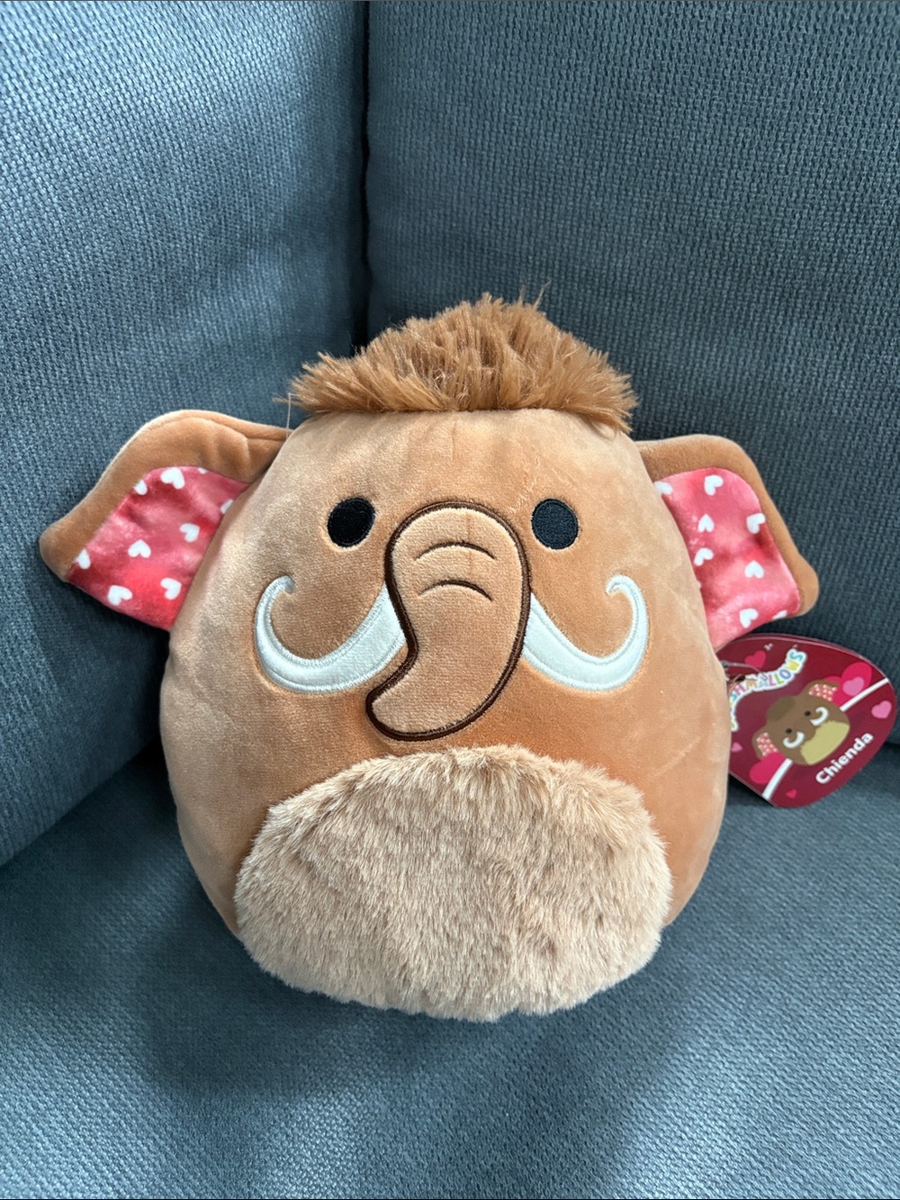 Chienda the Wooly Mammoth prehistoric squishmallow 7.5”